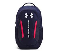 Under Armour Hustle 6.0 Sac à dos unisexe pour adulte, (412) Midnight Navy / Midnight Navy / White, Taille unique