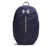 Under Armour Hustle Lite Sac à dos, sac à dos résistant à l'eau avec poche ordinateur portable 15 pouces, Unisexe, Midnight Navy/Steel, OSFM, Midnight Navy/Steel, OSFM