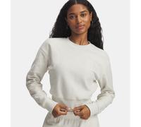 Under Armour Icon Terry Varsity Crew W Felpa Girocollo da donna white