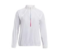 Under Armour Impasse Flow 1/2 Zip Femme Blanc - Vestes imperméables de running femmes M