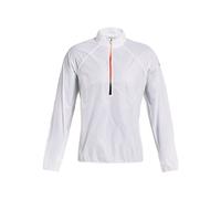 Under Armour Impasse Flow 1/2 Zip Homme Blanc - Vestes imperméables de running hommes M