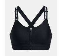 Brassière Under Armour UA Infinity High Zip 2.0 Bra-BLK 1384118-001 Taille S A-C
