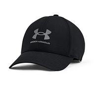Under Armour Iso-chill Armourvent Casquette de Baseball Ajustée - Chapeau - Homme, Noir/gris (001)., L
