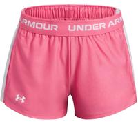 Under Armour Kids' Icon Taping Closed Hem Fleece Joggers Super Pnk/Wht 11-12 (L) Male