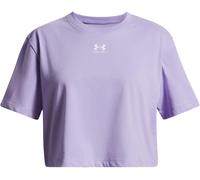 Under Armour Kids' Rival Short-Sleeve Oversized T-Shirt Transparent 11-12 (L) Female
