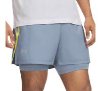 Under Armour Launch 5´´ 2in1 Shorts Bleu XL Homme