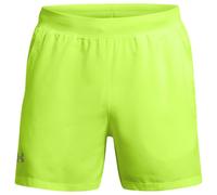 Under Armour Launch 5 Inch Short De Running Hommes - Jaunes Fluo, Taille L