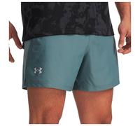 Under Armour - Launch 5'' Shorts - Short de running - M - jasper blue / serpentine