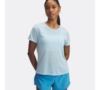 Under Armour Launch Camo Maillot De Course Femmes - Bleu Clair, Taille XL