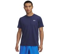 Under Armour Launch Manches Courtes Hommes, T-Shirt Running léger avec détails réfléchissants, T-Shirt Homme pour la Course à Pied, Washed Navy/Reflective, L, Washed Navy/Reflective, XXL