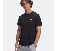 Under Armour Launch Manches Courtes, T-Shirt Homme léger avec détails réfléchissants, T-Shirt Running Motif Camouflage, Hommes, Black/Reflective, MD