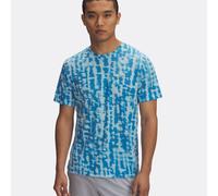 Under Armour Launch Printed Maillot De Course Hommes-Bleu,Bleu Clair, Taille XL