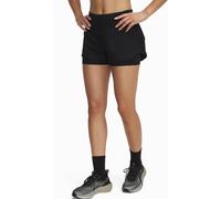 Under Armour Launch Pro 3” 2in1 Shorts Femme Noir - Shorts 2 en 1 de running femmes L