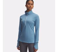 Under Armour Launch Pro Half-Zip Haut Manches Longues Femmes - Bleu, Taille M