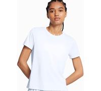 Maillot manches courtes under armour launch bleu femme