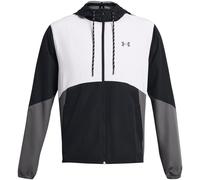 UNDER ARMOUR Veste de sport 'Legacy' gris foncé / noir / blanc, Taille XL