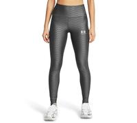 Under Armour Legging en relief gris pour femme, gris, 36-38