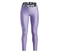 Under Armour Legging HeatGear Filles, Bas de Sport Baselayer léger et Respirant pour Fille, Legging de Respirant et au séchage Rapide, Fuchsia Dusk/White, YLG, Transparent / / White, YLG