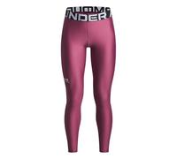 Under Armour Legging HeatGear Filles, Bas de Sport Baselayer léger et Respirant pour Fille, Legging de Respirant et au séchage Rapide, Fuchsia Dusk/White, YLG, Fuchsia Dusk/White, YXS