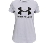 Under Armour Live Sportstyle Graphic SS-GRY Tee-shirt YLG Argent