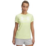 Under Armour Live Sportstyle Graphic T-shirt à manches courtes et col rond pour femme, (727) Jaune sonique / / Blanc, Taille M