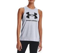 Under Armour Live Sportstyle Graphic Tank-GRY Débardeurs S Argent