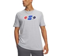 Under Armour Lockertag Tee-shirt M Argent