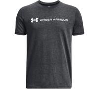 Under Armour Logo Print T-Shirt Mens Noir 11-12 (L) Male