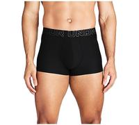Under Armour Lot de 1 slip boxeur Performance Tech pour homme, entrejambe de 7,6 cm, confort tout au long de la journée et ultra doux, Noir uni - Noyau, Small