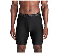 Under Armour Lot de 2 mailles techniques pour homme 22,9 cm, Noir uni - Lot de 3 noyaux, Large