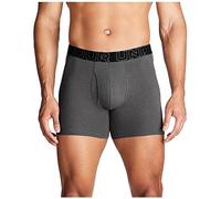 Under Armour Lot de 3 Boxers en Coton pour Homme, Entrejambe de 15,2 cm, Confort Tout au Long de la journée et Ultra Doux, Castlerock Heather - Core, 3X-Large