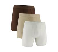 Under Armour Lot de 3 Boxers pour Homme Tech Performance, Longueur Jambe 15 cm - Respirant, évacuation de l’humidité, Toucher Doux, Confort Toute la journée, Summit White, XL