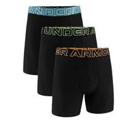 Under Armour Lot de 3 Boxers pour Homme Tech Performance, Longueur Jambe 15 cm - Respirant, évacuation de l’humidité, Toucher Doux, Confort Toute la journée, Blue Haze, 3XL