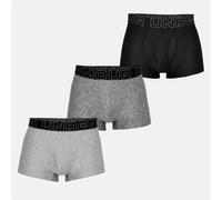 Under Armour Lot de 3 Boxers pour Homme Tech Performance, Longueur Jambe 8 cm - Respirant, évacuation de l’humidité, Toucher Doux, Confort Toute la journée