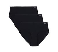 Under Armour - Women's Pure Stretch Solid Hipster Pants 3 Pack - Sous-vêtement - M - black