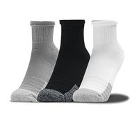 Under Armour Lot de 3 paires de chaussettes mitaines unisexes Heatgear® unisexes, taille XL