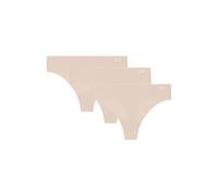 Sous-vêtements pour femme Under Armour Pure Stretch 3-Pack No Show Thong 1383893-500 Taille S