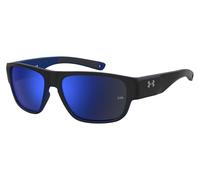 Under Armour Lunettes de Soleil UA SCORCHER MATTE BLACK BLUE/BLUE SKY 60/16/140 homme