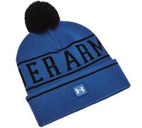 Under Armour M Halftime Pom Beanie-BLU Bonnet OSFM Bleu