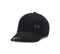 Under Armour M Iso-chill Armourvent Adj Casquette de baseball pour hommes, casquette de sport respirante avec visière, couleur noir/gris