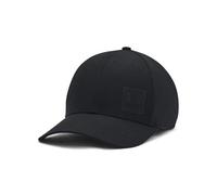 Under Armour M Iso-chill Armourvent STR Casquette de baseball pour hommes, casquette de sport respirante avec visière, couleur noir/noir
