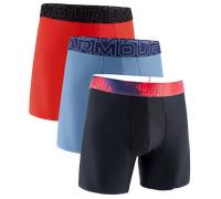 Under Armour M UA Perf Tech Nov 6in - 3pk Caleçon S Multicolore