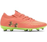 Under Armour Magnetico Select 4 Baskets de football à crampons pour adulte Unisexe, (800) Orange évasé/orange évasé/noir, 10 Women/8.5 Men