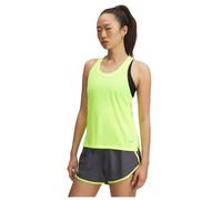 Under Armour Maillot Launch, Tank Top Femme léger avec détails réfléchissants, débardeur Femme pour la Course à Pied, Femmes, High Vis Yellow/Reflective, L, High Vis Yellow/Reflective, LG