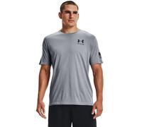 Under Armour Manches Courtes ABC Camo pour Homme, Acier chiné Moyen (035)/Noir, S