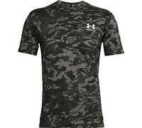 Under Armour Manches Courtes pour Homme Motif Camouflage ABC, Vert Baroque (310) / Blanc, XL