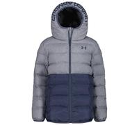 Under Armour Manteau Garçon Déperlant & Coupe-vent - Veste Légère à Capuche - Downpour Gray 10-11 ans