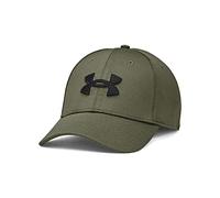 Under Armour Men's Blitzing Low Stretch Fit Cap - Marine OD Green / / Black - M/L