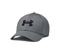 Under Armour Men's Blitzing Low Stretch Fit Cap - Pitch Gray / / Black - L/XL