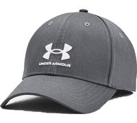 Under Armour - Casquette Lockup Adj - Fermeture réglable, confortable pour hommes - Gris/Blanc